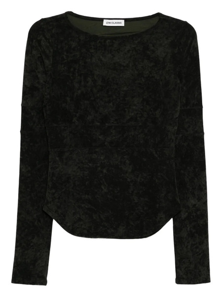  Low Classic Corset-point Top - Brown 