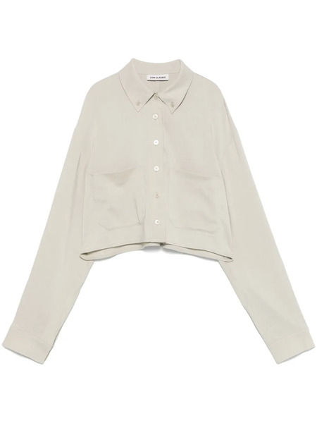  Low Classic Cropped Shirt - Green 