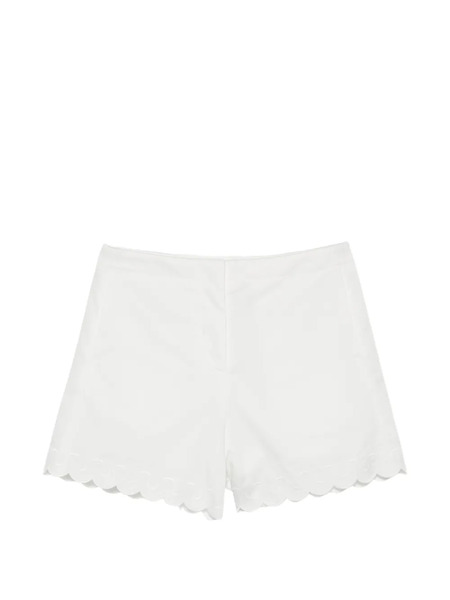  Low Classic Embroidered Shorts - White 