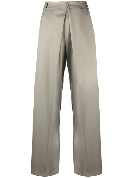  Low Classic Inverted-pleat Detail Trousers - Neutrals 