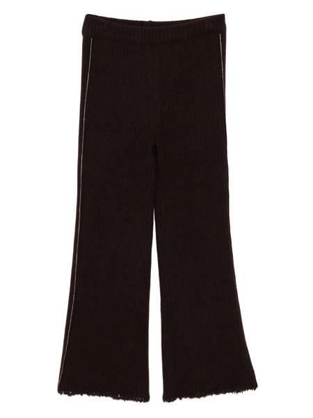  Low Classic Knited Pants - Brown 