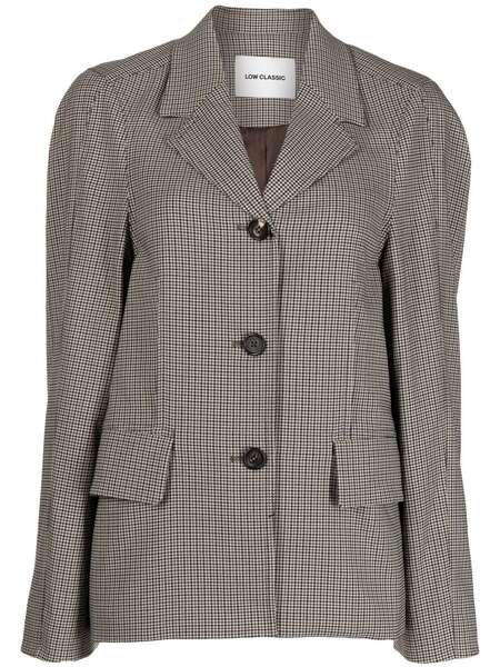  Low Classic Oversized Check Blazer - Multicolour 