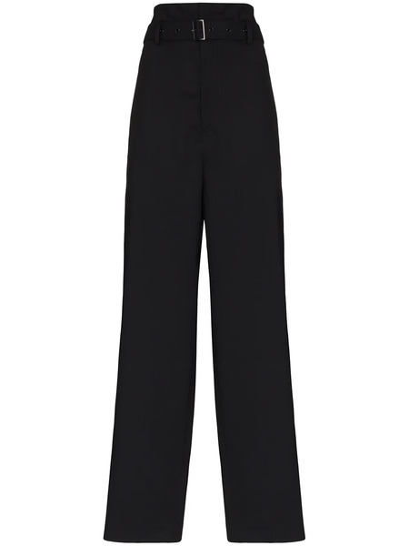  Low Classic Paper Bag Belted Trousers - Blue 