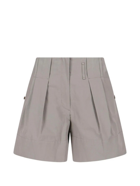  Low Classic Pleated Shorts - Grey 
