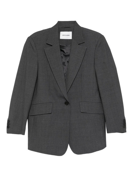  Low Classic Single-breasted Blazer - Grey 
