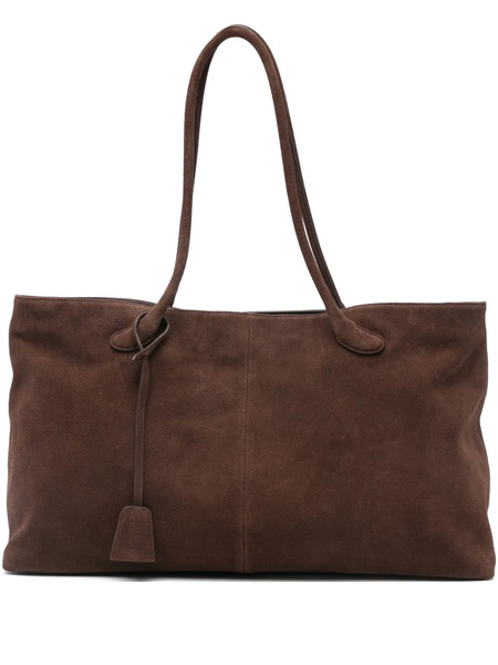  Low Classic Suede Shoulder Bag - Brown 
