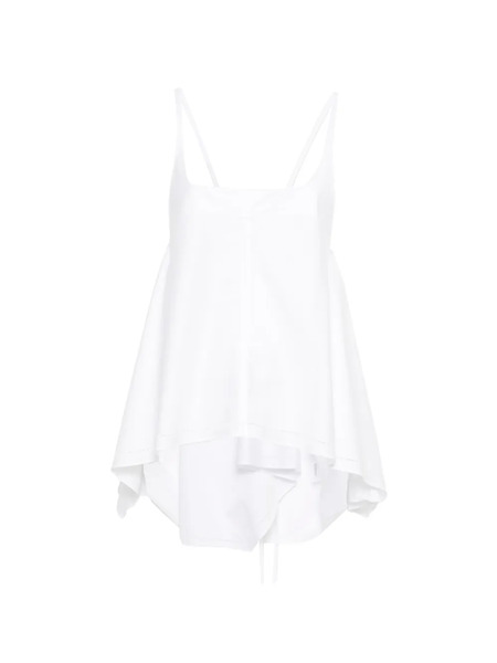  Low Classic Tie Detail Blouse - White 