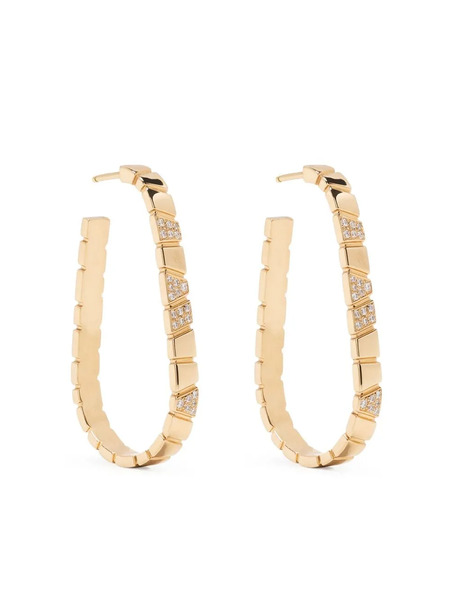  Loyal.e Paris 18kt Recycled Gold Ride & Love Diamond Earrings 