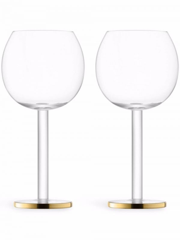  Lsa International Luca Wine Goblet Set - Gold 