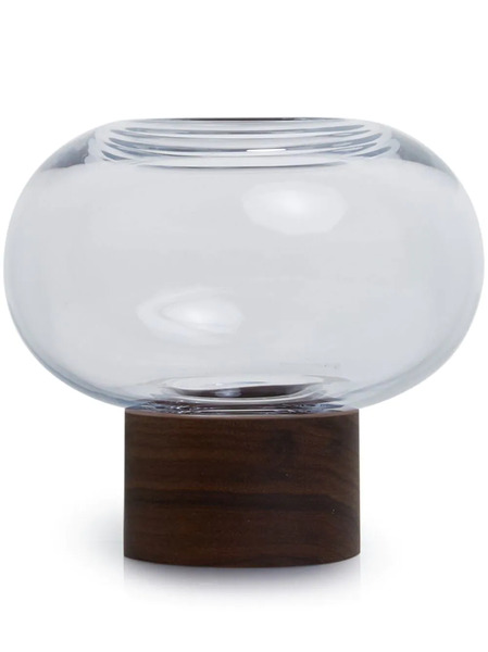  Lsa International Oblate Small Vase - Brown 