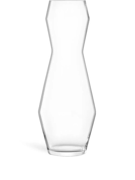 Lsa International Sculpt Glass Vase (65cm X 24cm) - Neutrals 