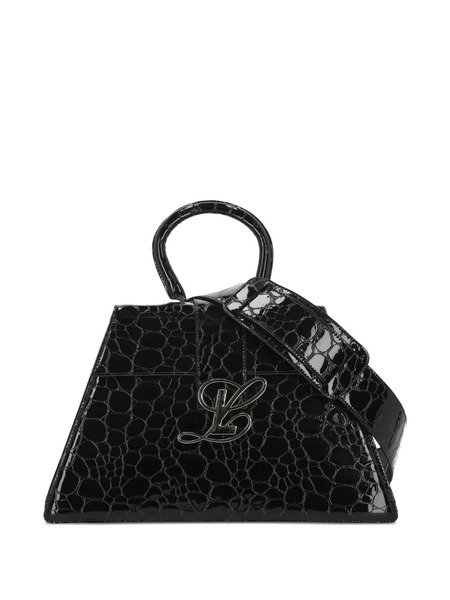  Luar Logo Embossed Tote Bag - Black 