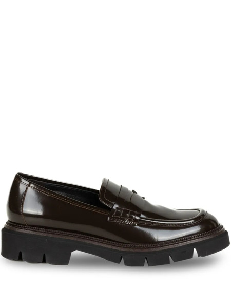  Luca Grossi Leather Loafers - Brown 
