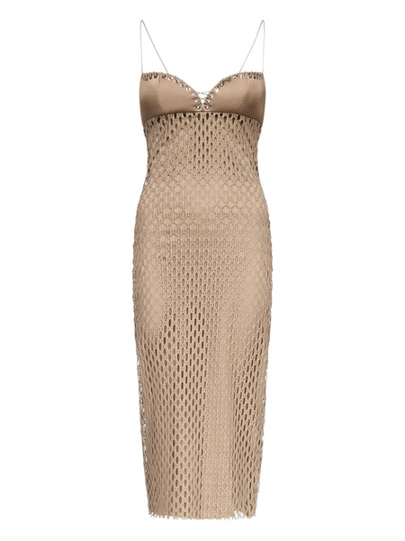  Ludovic De Saint Sernin Isabella Dress - Neutrals 