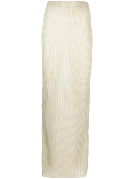  Ludovic De Saint Sernin Pleated Maxi Skirt - Green 