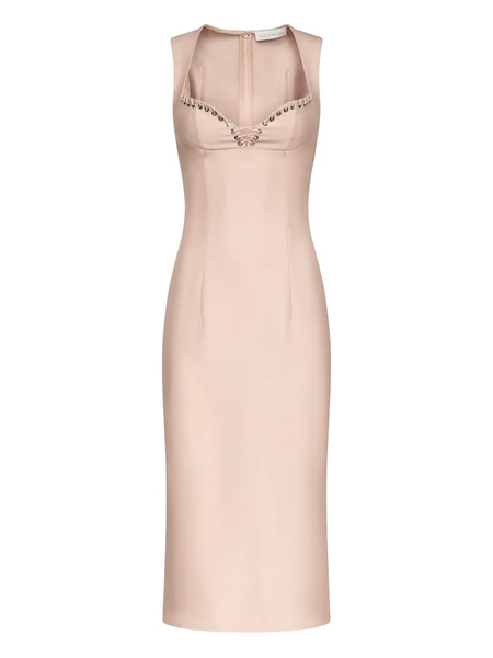  Ludovic De Saint Sernin Robin Wool Dress - Neutrals 
