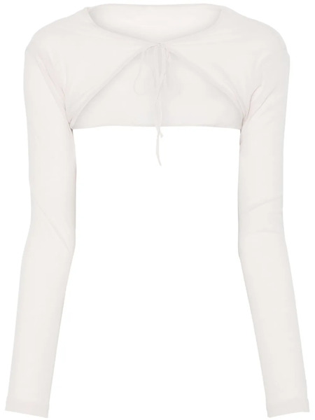  Ludovic De Saint Sernin The Bolero Cropped Jacket - Neutrals 