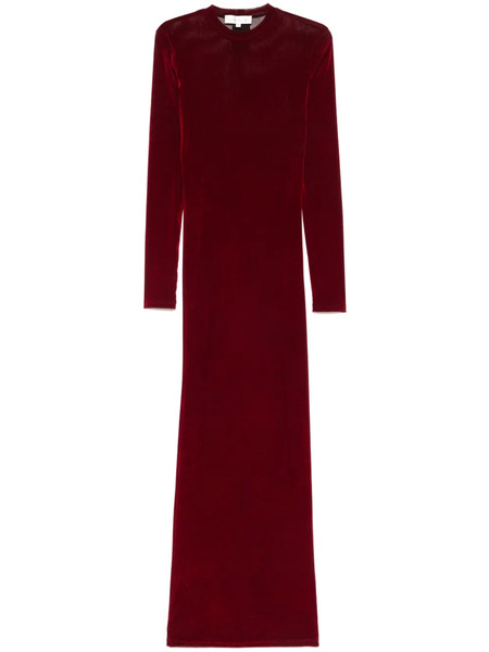 Ludovic De Saint Sernin Velvet Maxi Dress - Red 