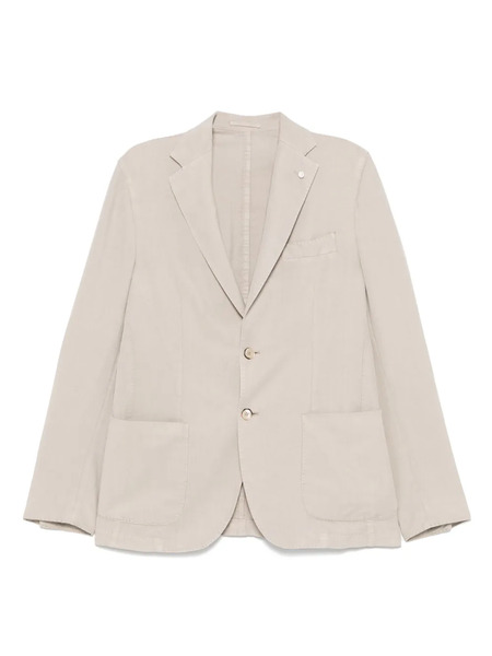  Luigi Bianchi Mantova Single-breasted Blazer - Neutrals 