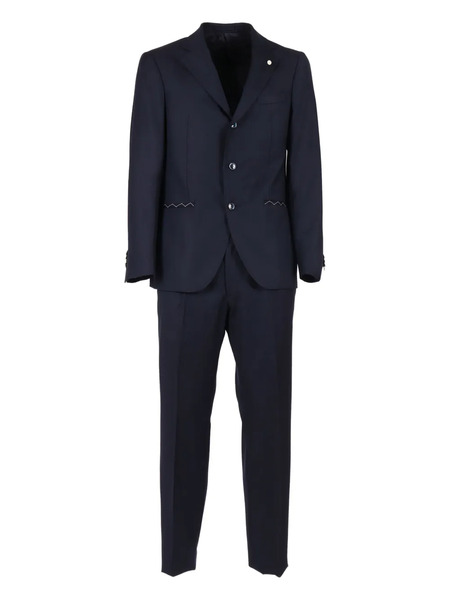  Luigi Bianchi Mantova Single-breasted Suit - Blue 
