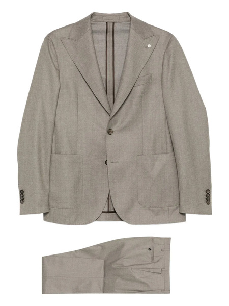  Luigi Bianchi Mantova Single-breasted Suit - Grey 