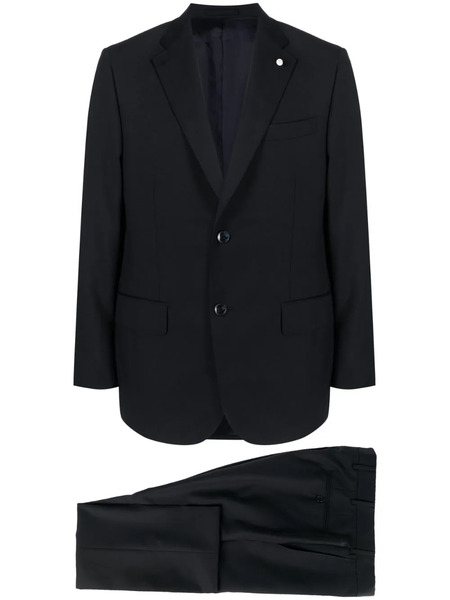  Luigi Bianchi Mantova Single-breasted Virgin-wool Suit - Blue 