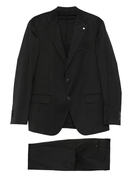  Luigi Bianchi Mantova Single-breasted Wool Suit - Grey 