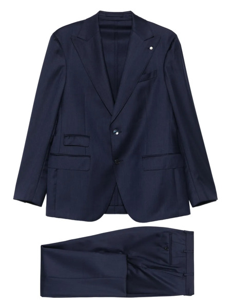  Luigi Bianchi Mantova Wool Suit - Blue 