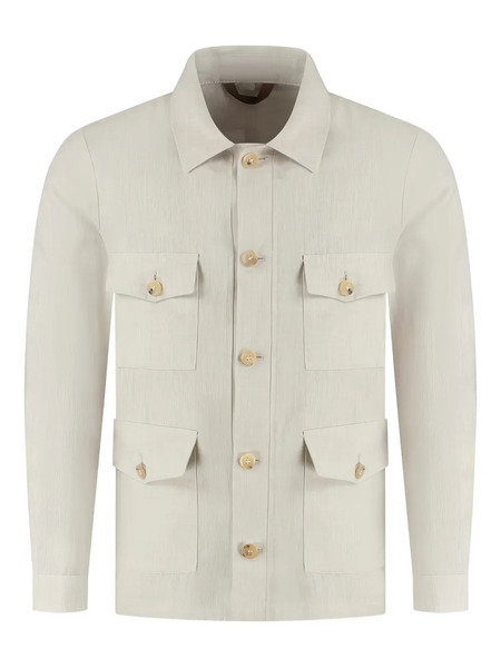  Luigi Borrelli Sahariana Jacket - Neutrals 