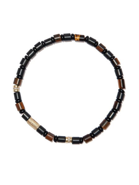  Luis Morais 14kt Yellow Gold Beaded Bracelet 