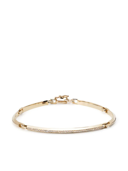  Luis Morais 14kt Yellow Gold Diamond Bracelet 