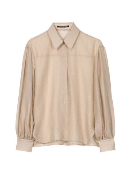  Luisa Cerano Embellished Blouse - Neutrals 