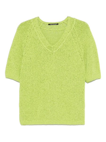  Luisa Cerano V-neck Sweater - Green 