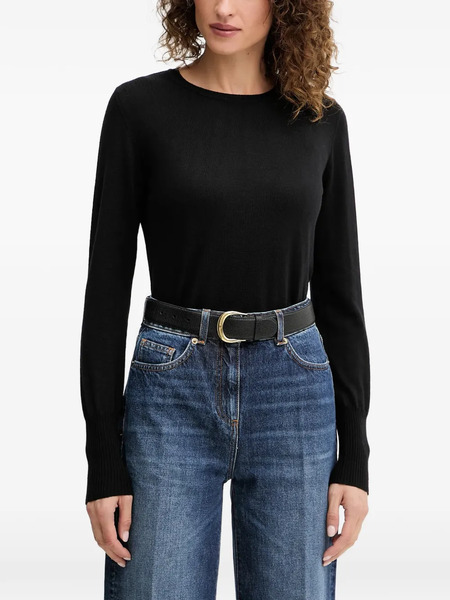  Luisa Spagnoli Long-sleeve T-shirt - Black 