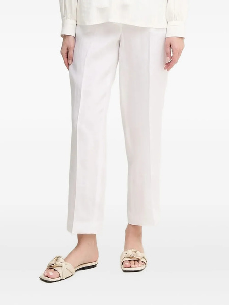  Luisa Spagnoli Pleated-front Trousers - White 