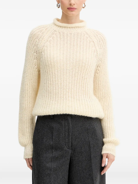  Luisa Spagnoli Roll-neck Long-sleeve Jumper - Neutrals 