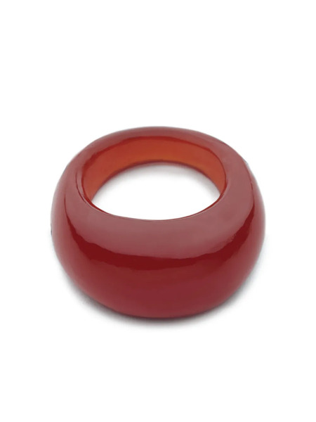  Luminous 27 Eduardo Carnelian Ring - Red 
