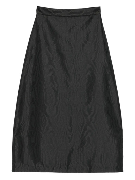  Lunatica Milano Textured Maxi Skirt - Black 