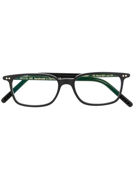  Lunor Rectangular-frame Glasses - Black 