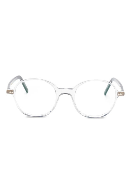  Lunor Round-frame Glasses - White 