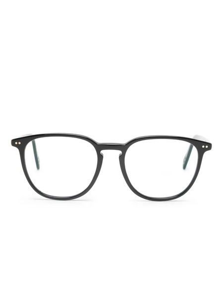  Lunor Round-shape Glasses - Black 