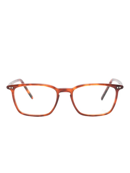  Lunor Square-frame Glasses - Brown 