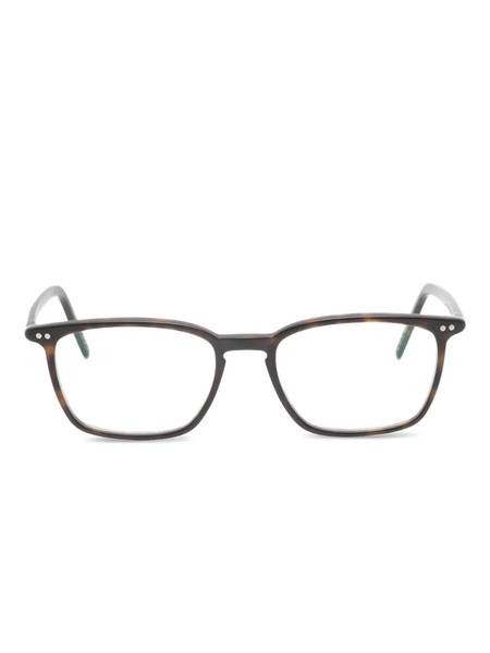  Lunor Square Frame Glasses - Brown 