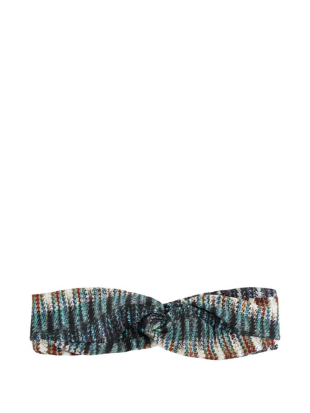  Lygia & Nanny Bethania Twisted Patterned Headband - Blue 