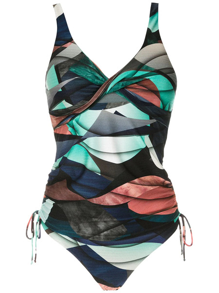  Lygia & Nanny Bruma Printed Tankini Set - Blue 