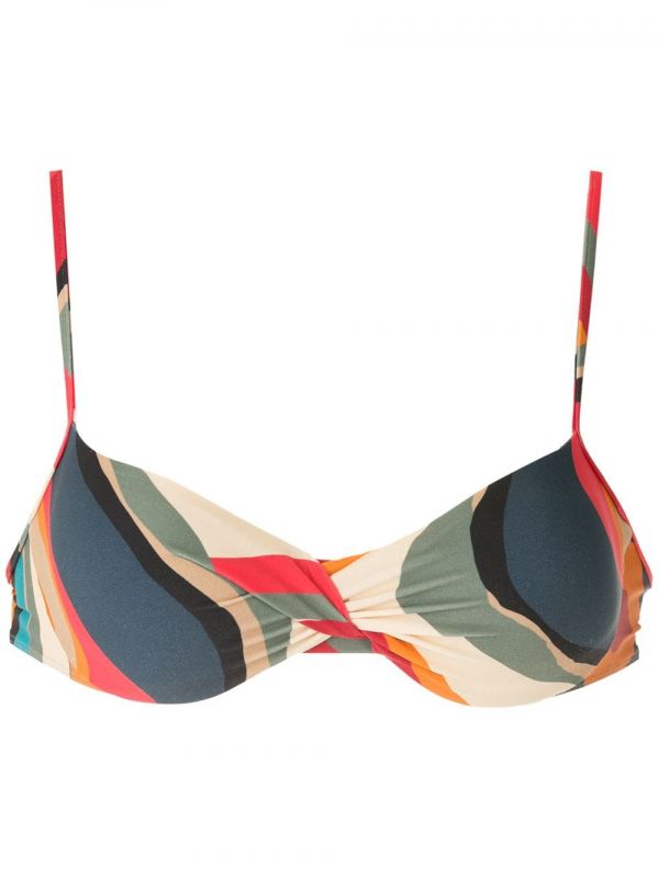  Lygia & Nanny Cassis Printed Bikini Top - Multicolour 