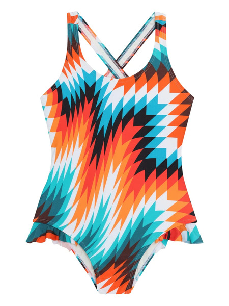  Lygia & Nanny Cross-back Swimsuit - Blue 