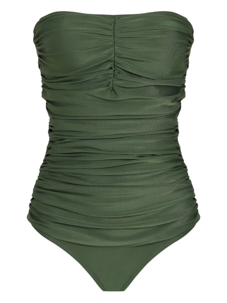  Lygia & Nanny Melissa Ruched Swimsuit - Green 