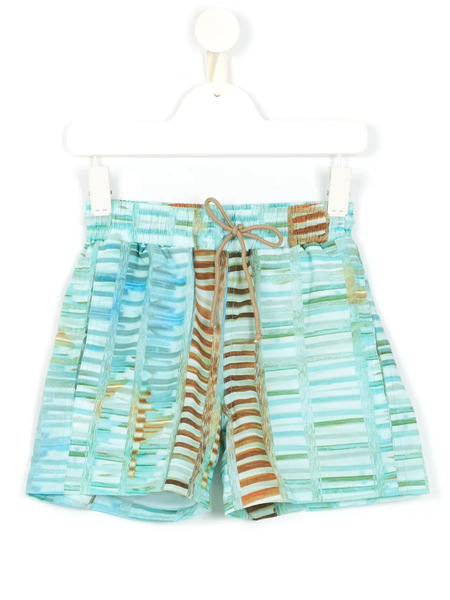  Lygia & Nanny Printed Jake Swim Shorts - Blue 