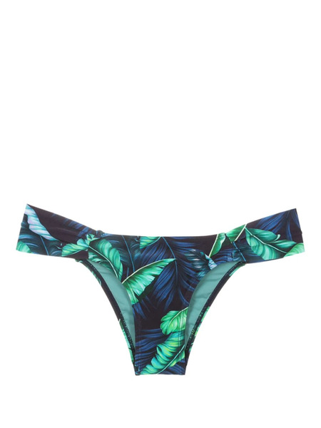  Lygia & Nanny Ritz Leaf-print Bikini Bottoms - Blue 